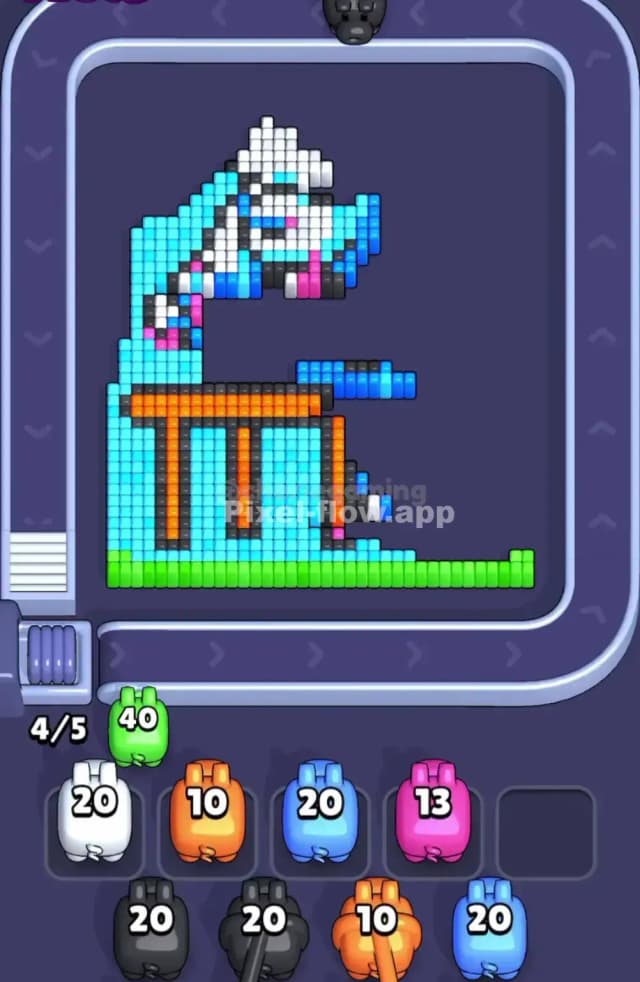Pixel Flow Level 1725 Solution 2