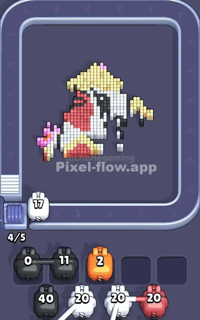 Pixel Flow Level 128 Solution 2