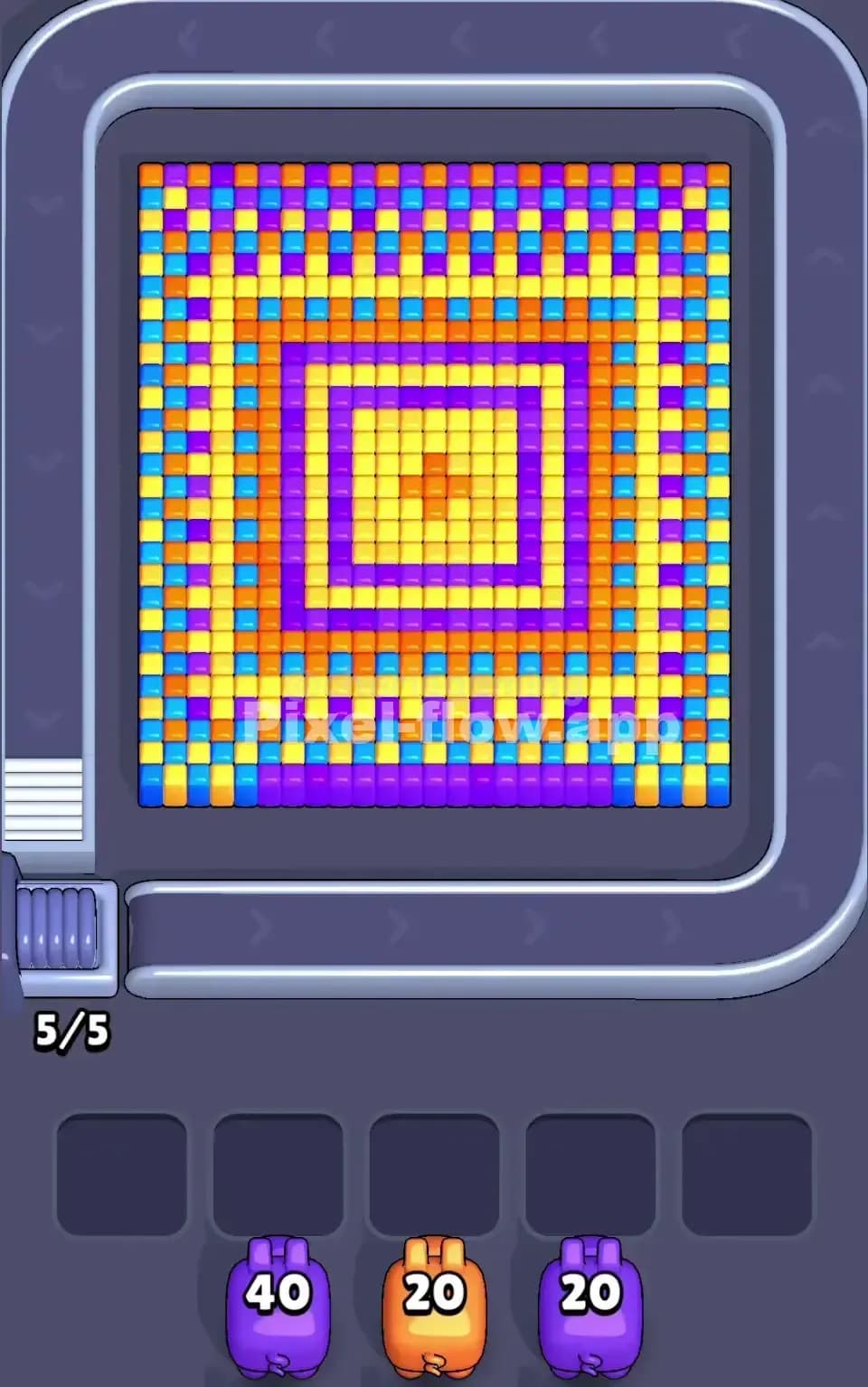 Pixel Flow Level 23 Screenshot