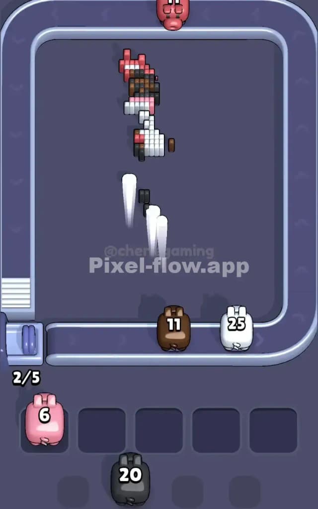 Pixel Flow Level 229 Solution 3