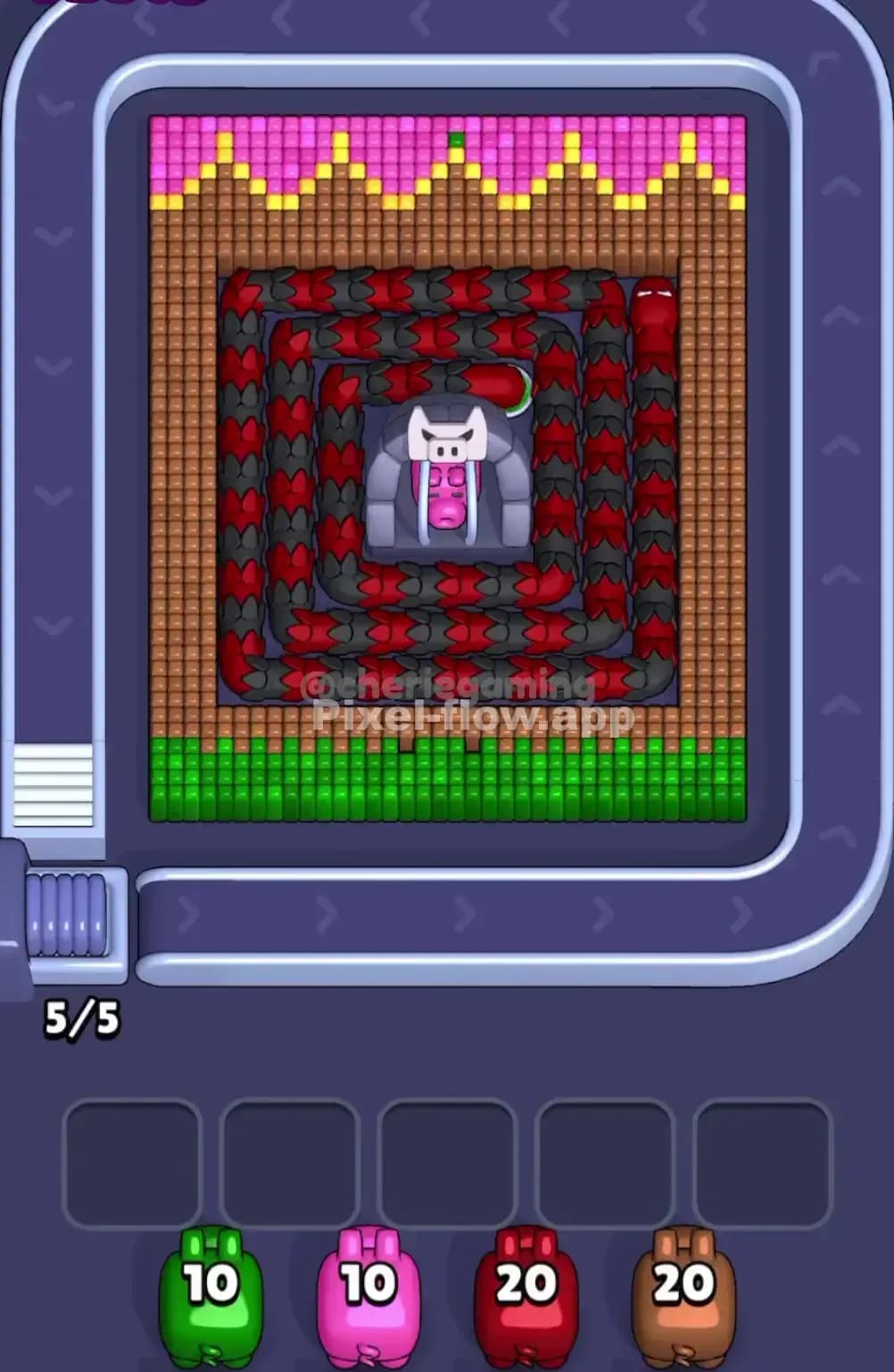 Pixel Flow Level 1748 Screenshot