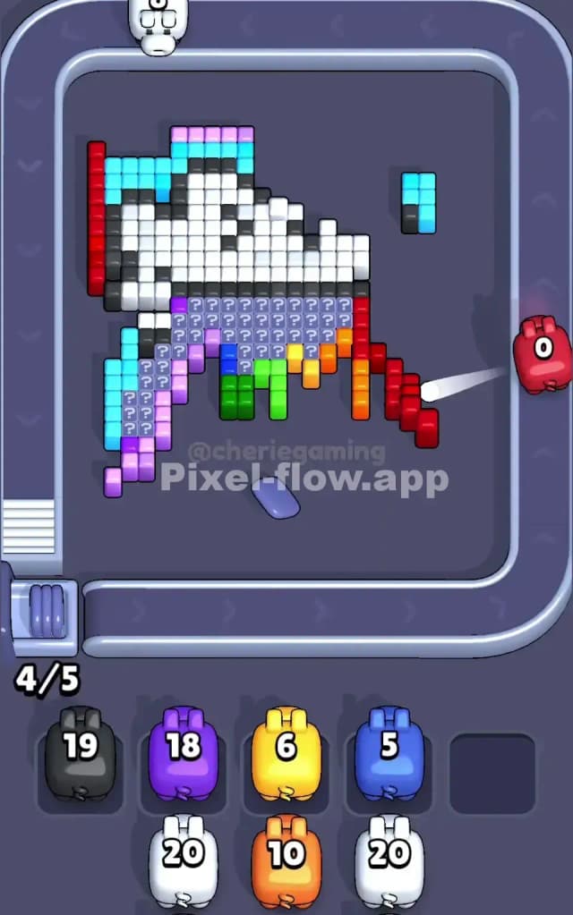 Pixel Flow Level 87 Solution 2