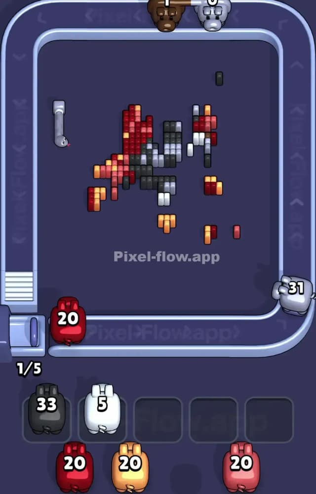 Pixel Flow Level 1348 Solution 3
