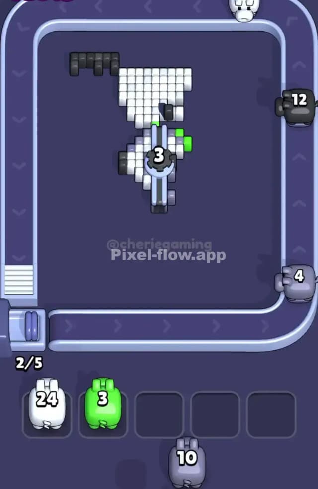 Pixel Flow Level 1601 Solution 3