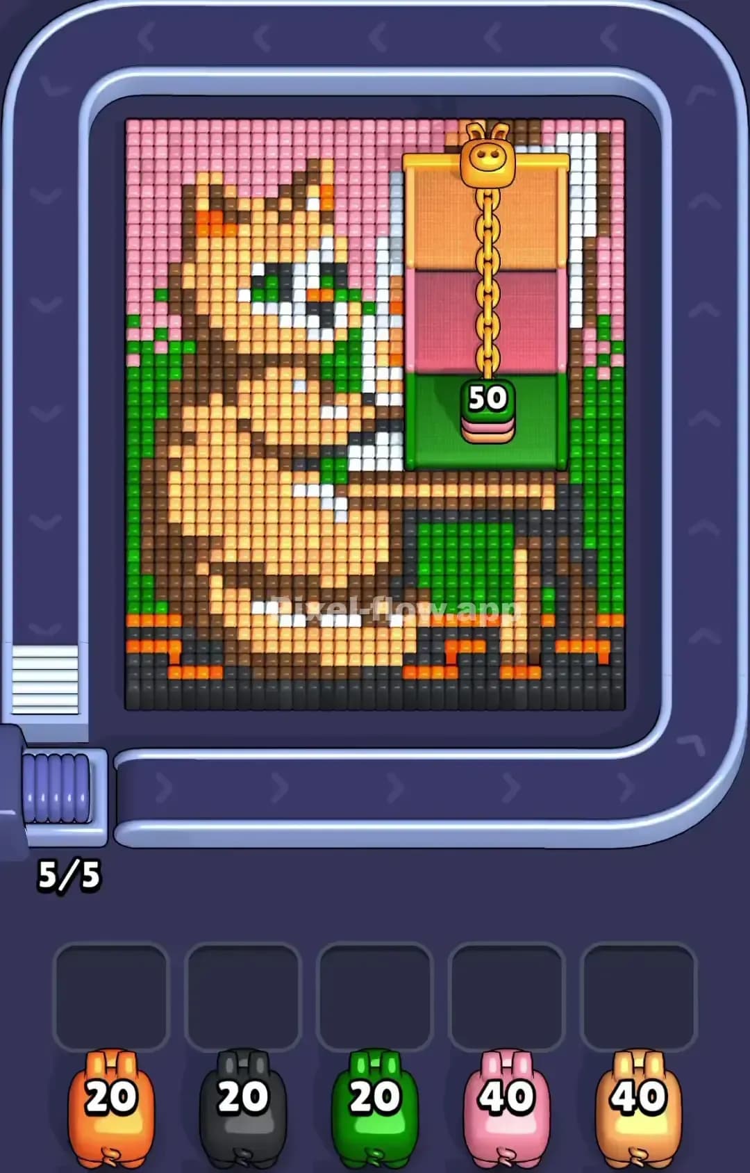 Pixel Flow Level 1183 Screenshot