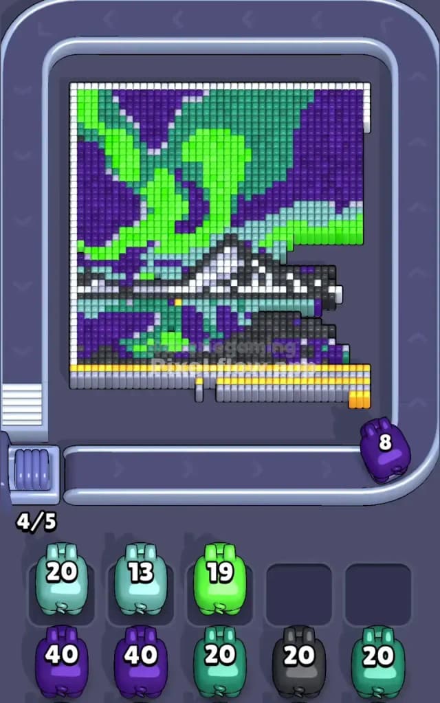 Pixel Flow Level 403 Solution 1