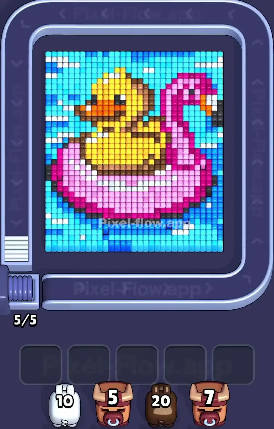 Pixel Flow Level 1463 Screenshot