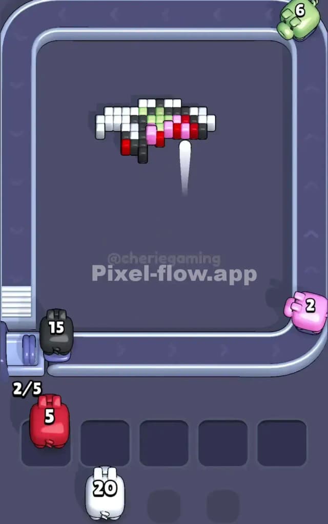 Pixel Flow Level 177 Solution 3