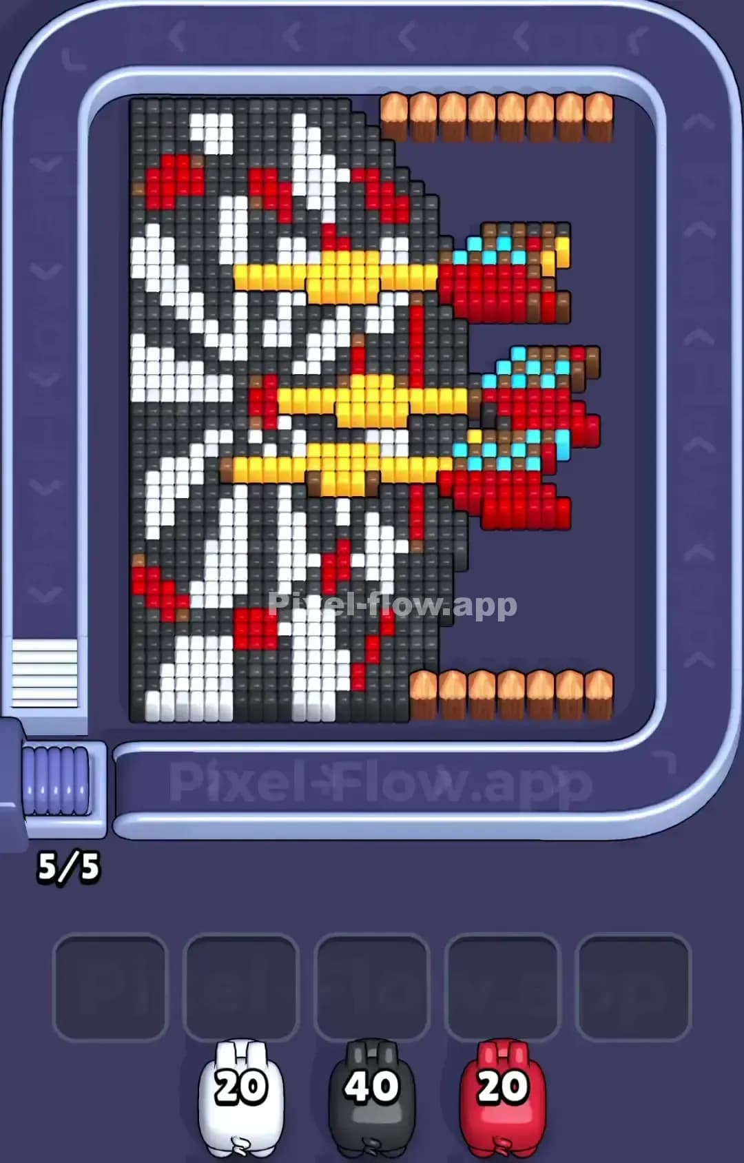Pixel Flow Level 1071 Screenshot