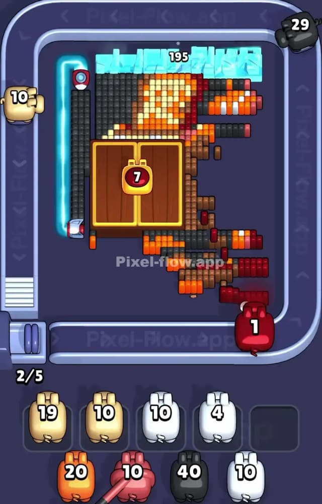 Pixel Flow Level 1325 Solution 2