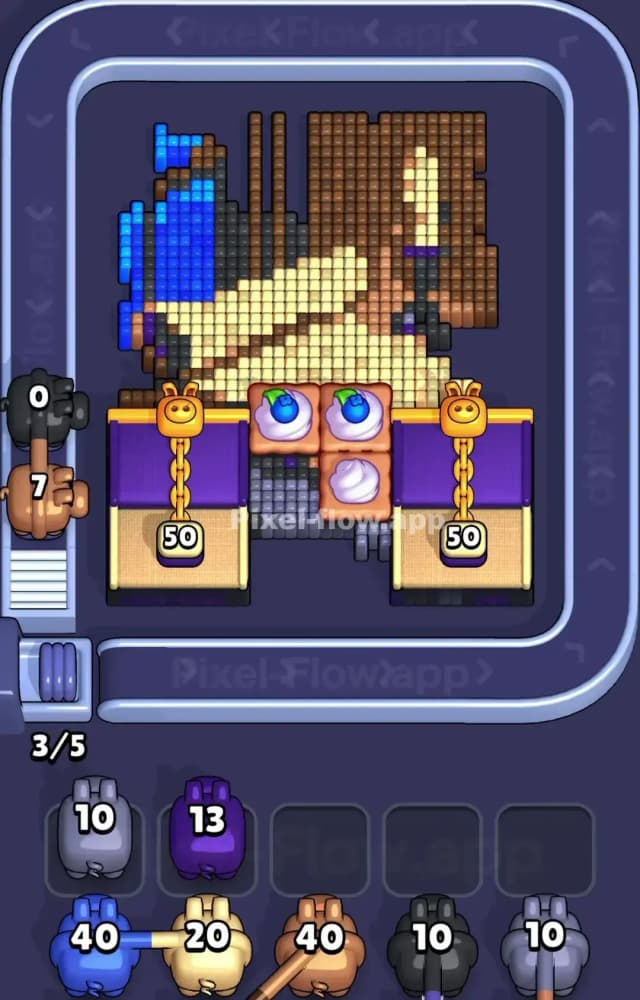 Pixel Flow Level 1425 Solution 1