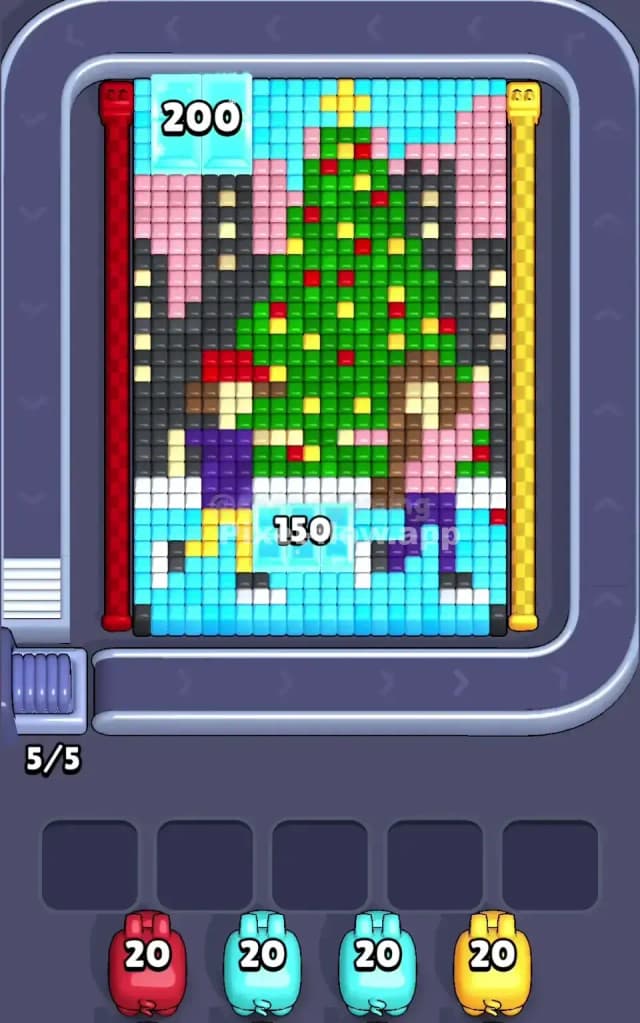 Pixel Flow Level 365 Gameplay