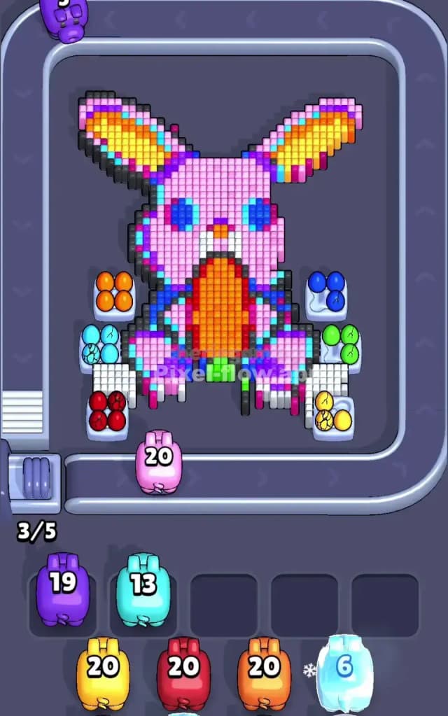 Pixel Flow Level 541 Solution 1