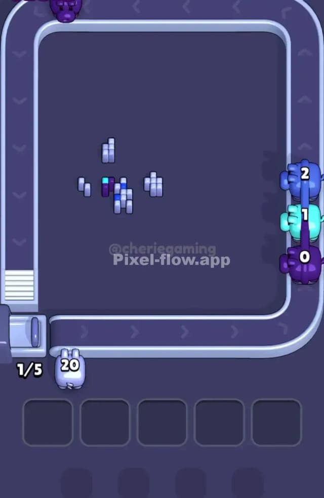 Pixel Flow Level 1737 Solution 3