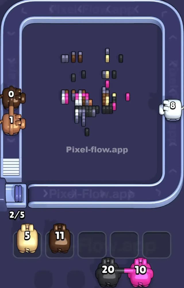 Pixel Flow Level 1155 Solution 3