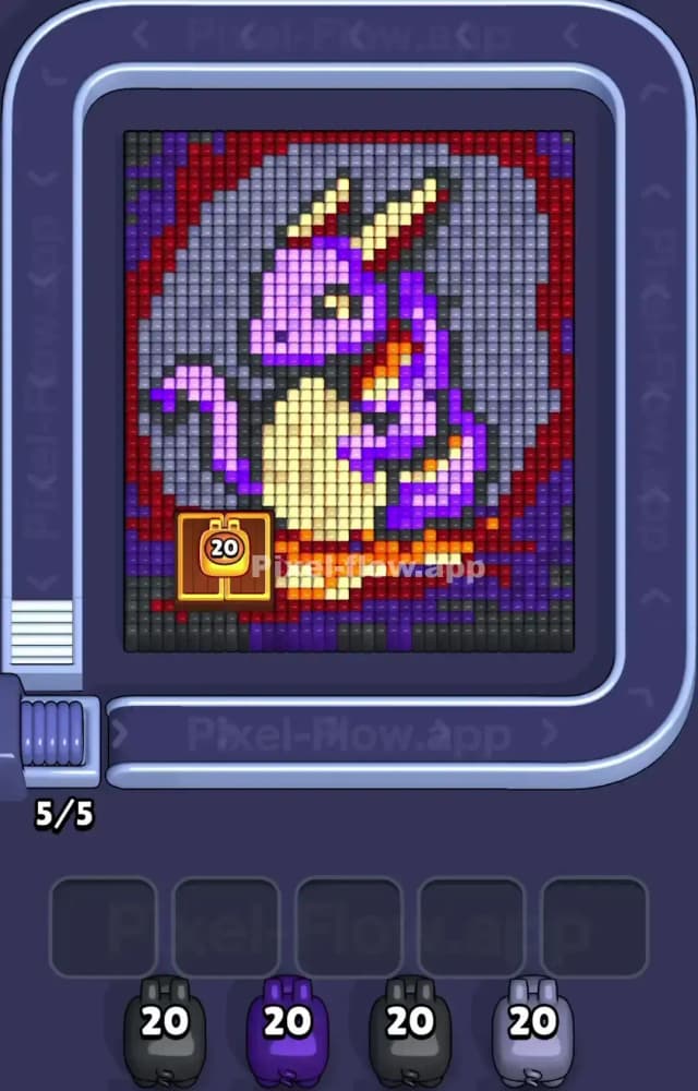 Pixel Flow Level 1327 Gameplay