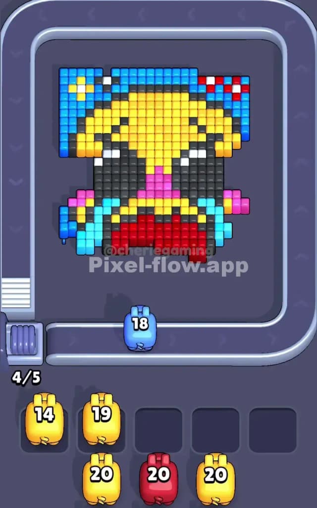 Pixel Flow Level 97 Solution 1