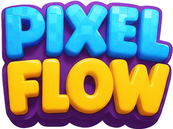 Pixel Flow Logo
