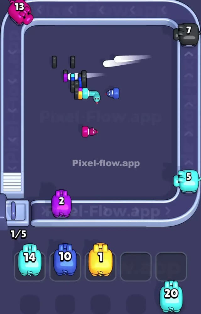 Pixel Flow Level 1046 Solution 3