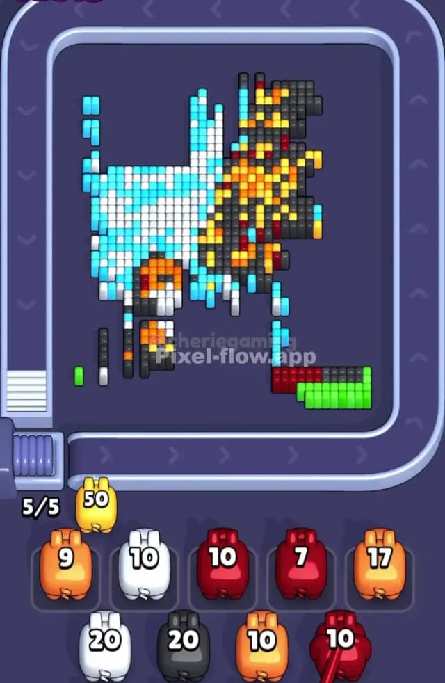 Pixel Flow Level 1732 Solution 2