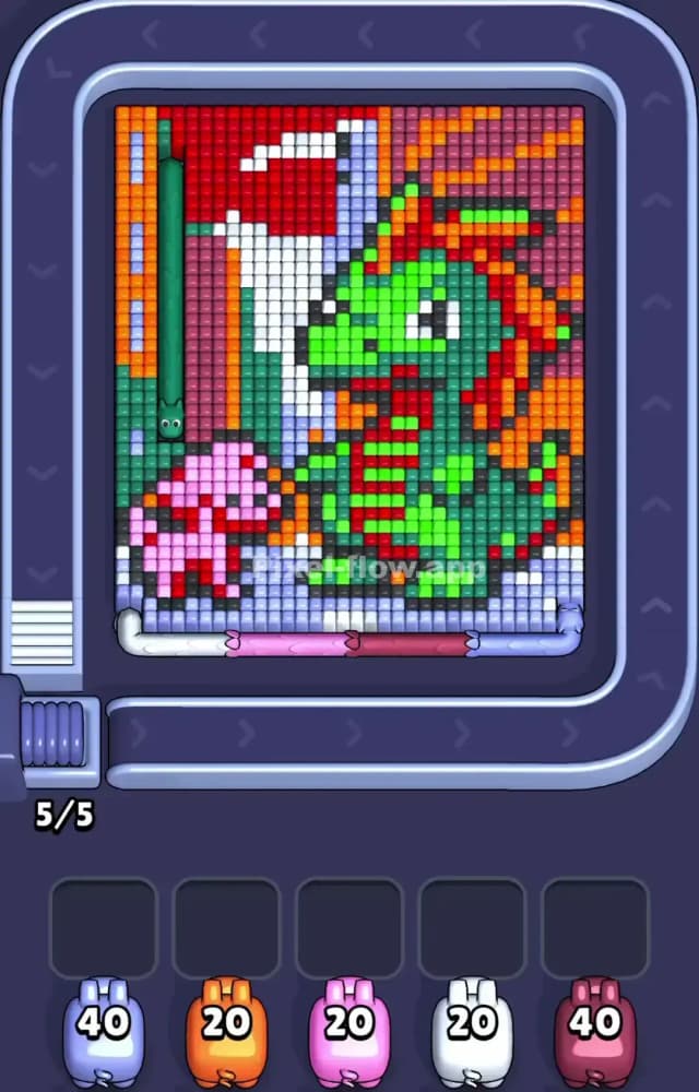 Pixel Flow Level 1117 Gameplay