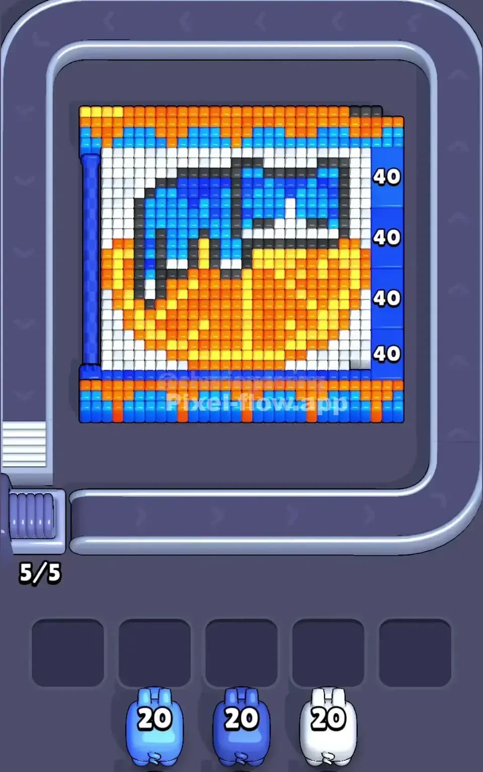 Pixel Flow Level 511 Screenshot
