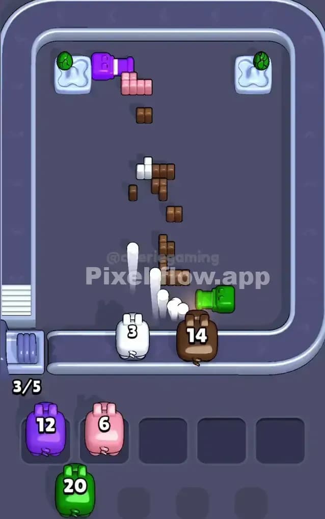 Pixel Flow Level 295 Solution 3