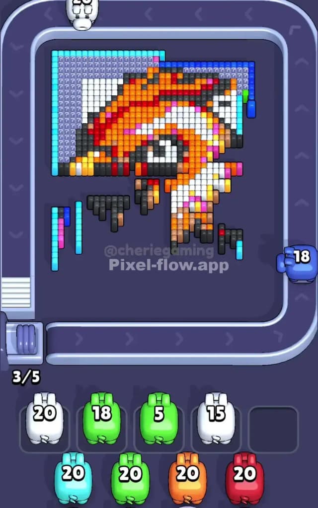 Pixel Flow Level 790 Solution 2