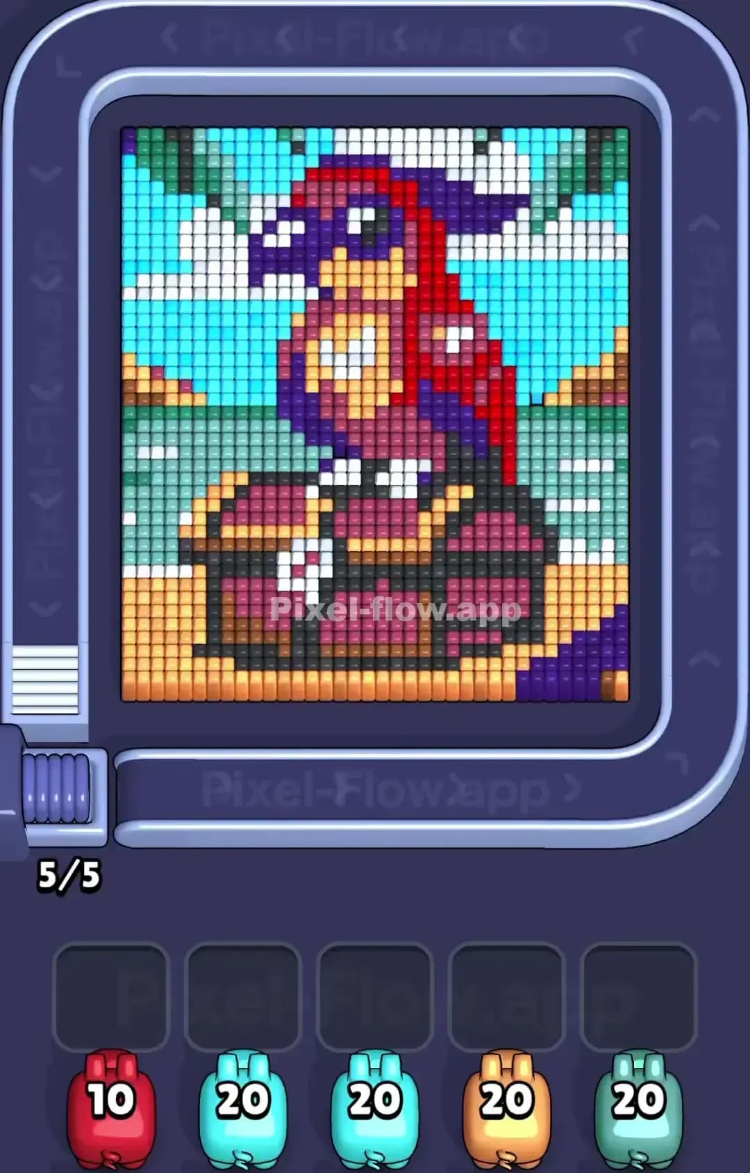 Pixel Flow Level 1352 Screenshot