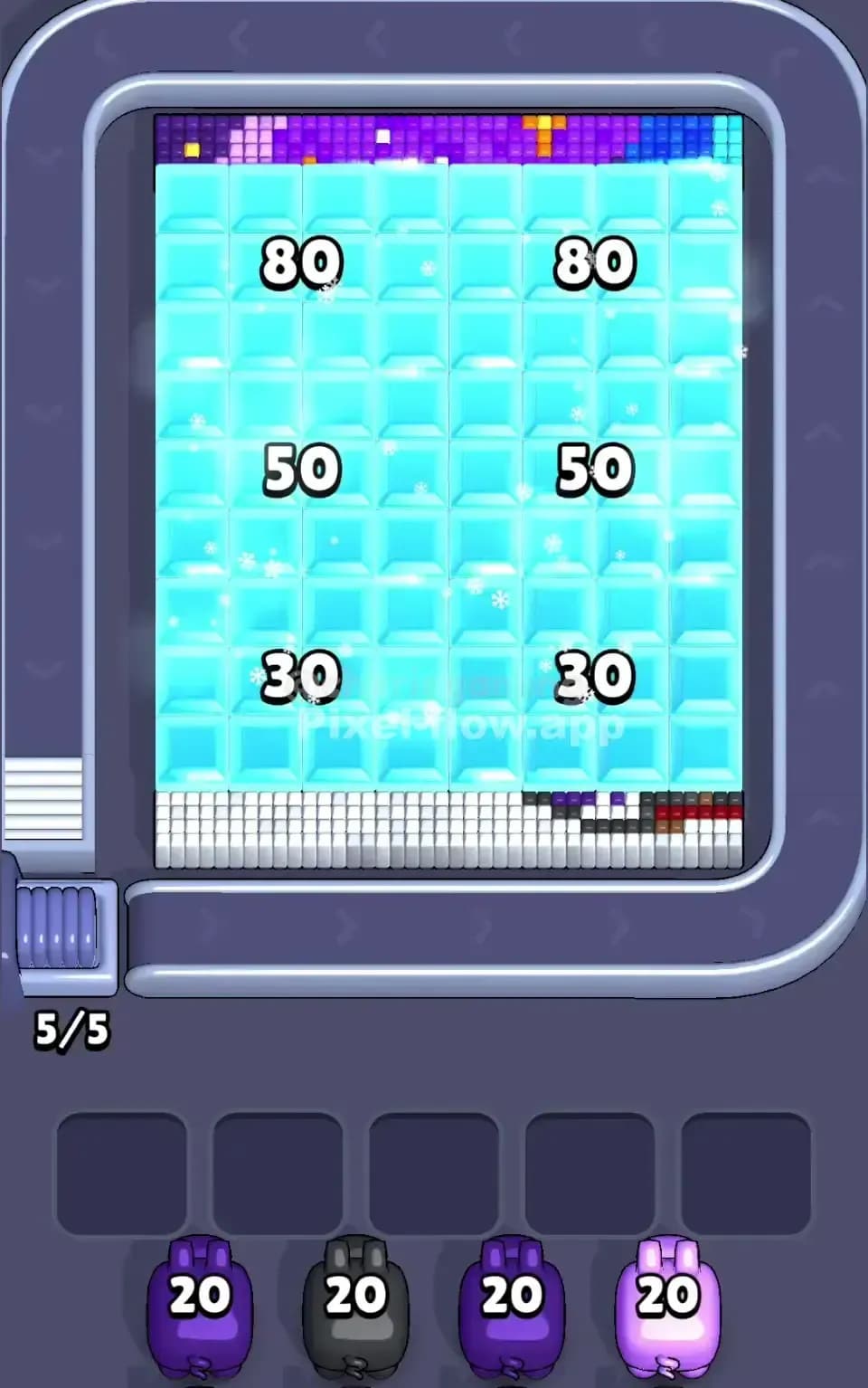 Pixel Flow Level 575 Screenshot