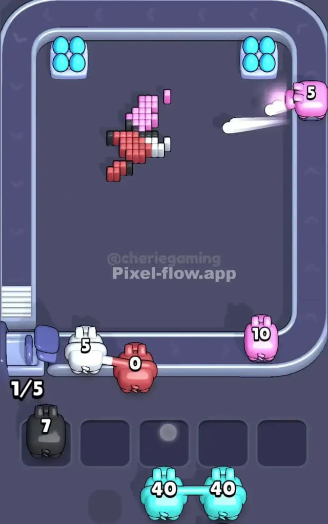 Pixel Flow Level 684 Solution 3