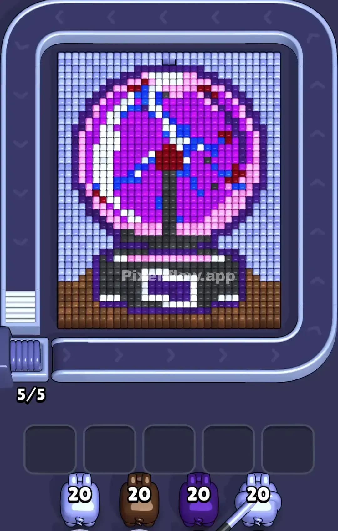 Pixel Flow Level 878 Screenshot