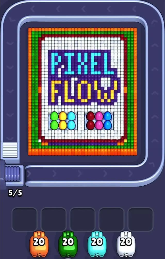 Pixel Flow Level 919 Gameplay