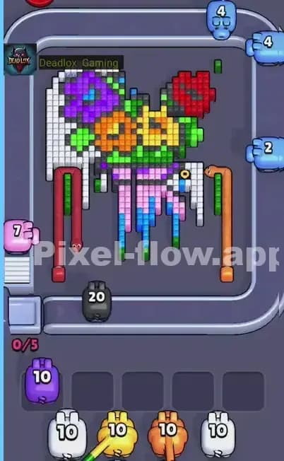 Pixel Flow Level 434 Solution 2
