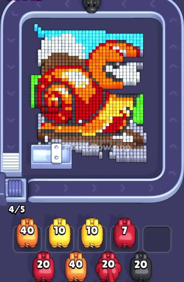 Pixel Flow Level 1715 Solution 1