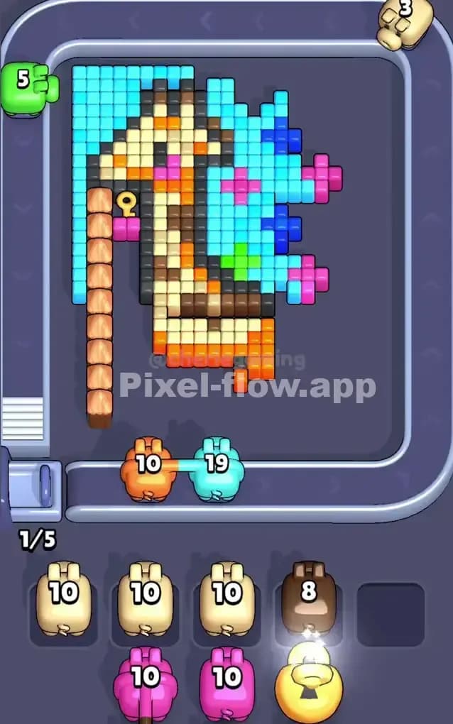 Pixel Flow Level 269 Solution 2