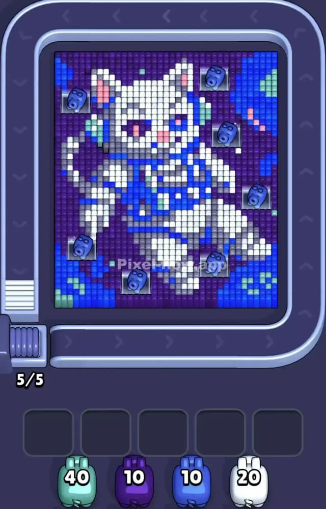 Pixel Flow Level 1172 Gameplay