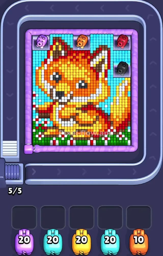 Pixel Flow Level 1027 Gameplay