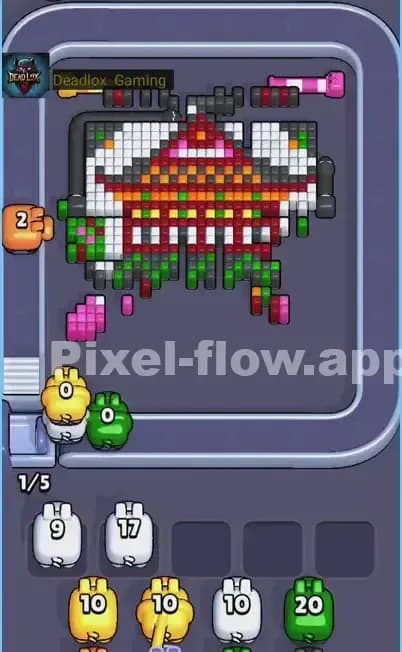 Pixel Flow Level 447 Solution 2