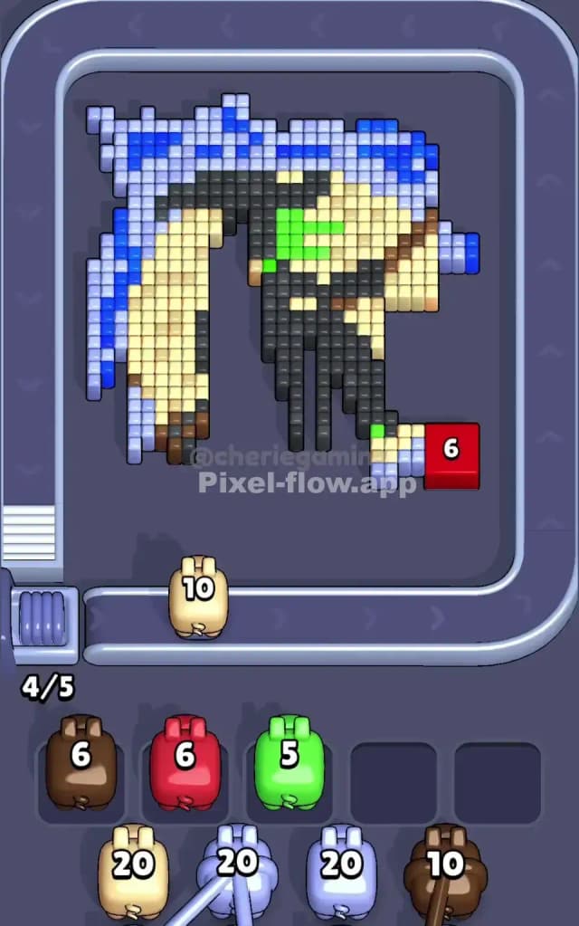 Pixel Flow Level 329 Solution 2