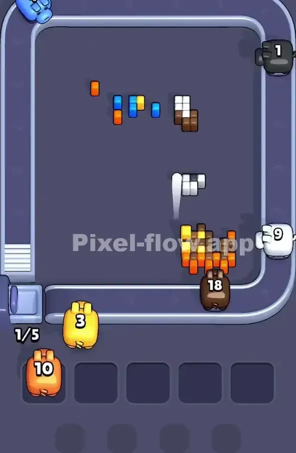 Pixel Flow Level 388 Solution 3