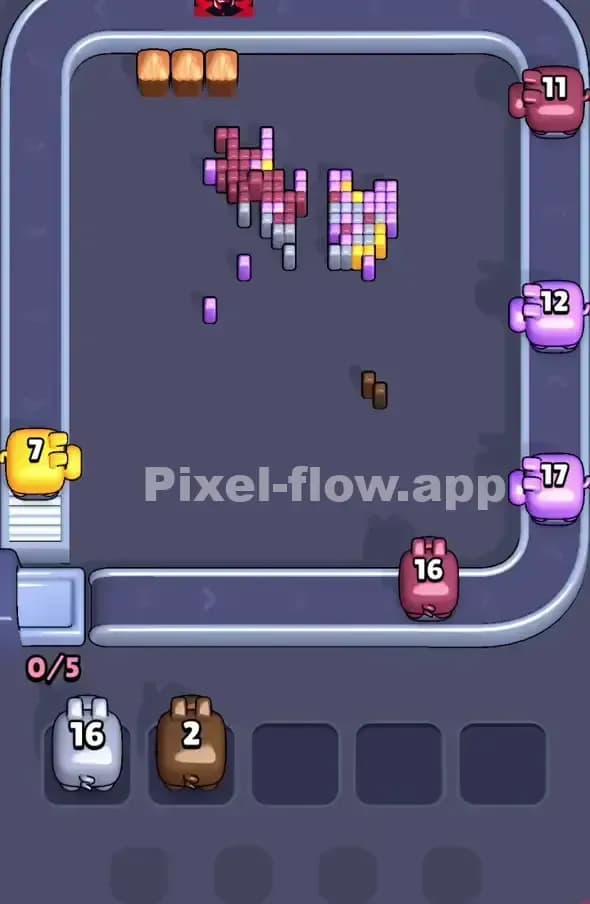 Pixel Flow Level 331 Solution 3