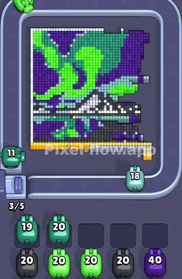 Pixel Flow Level 404 Solution 1