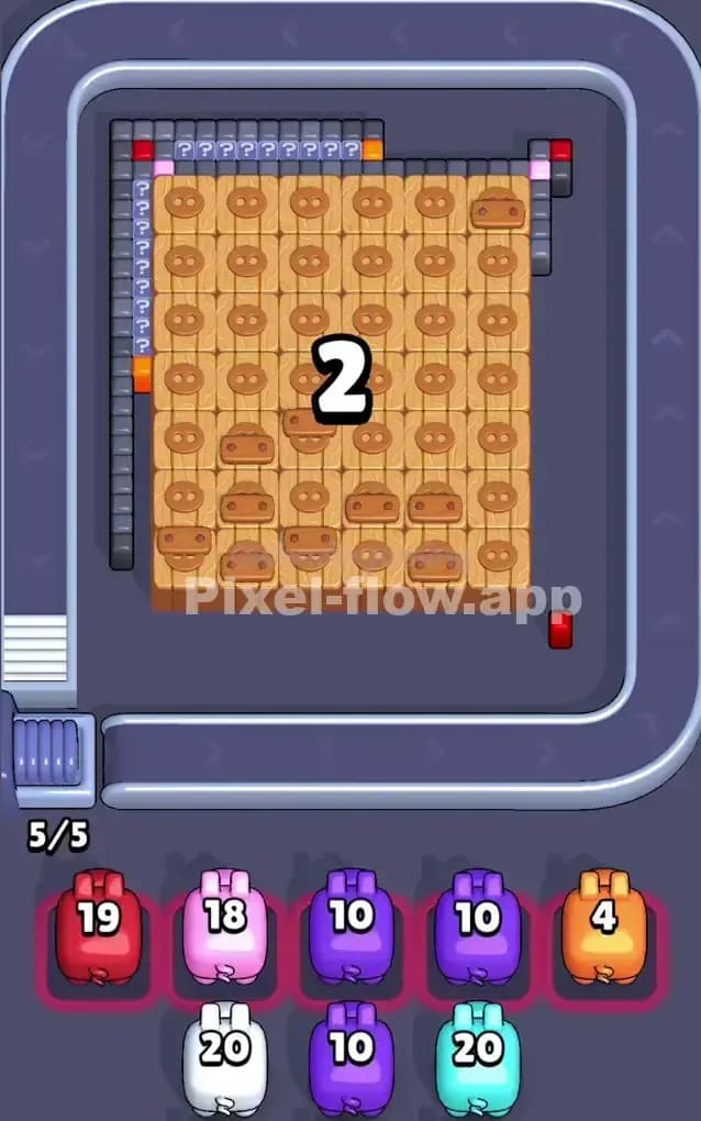 Pixel Flow Level 265 Solution 1