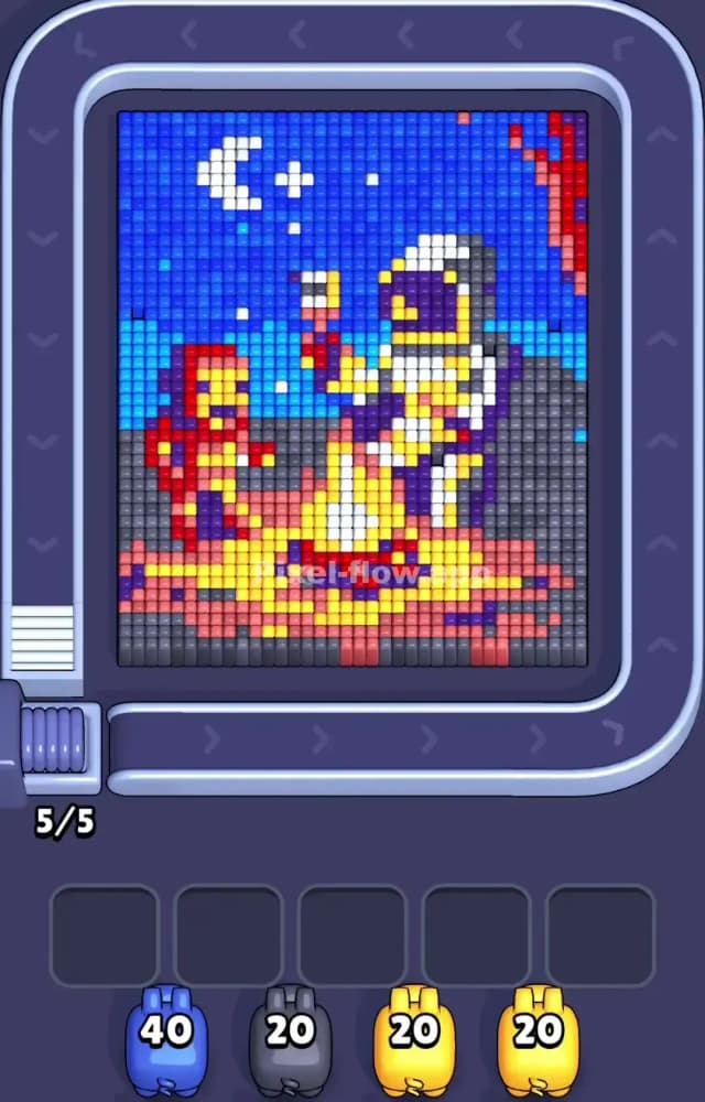 Pixel Flow Level 1080 Gameplay