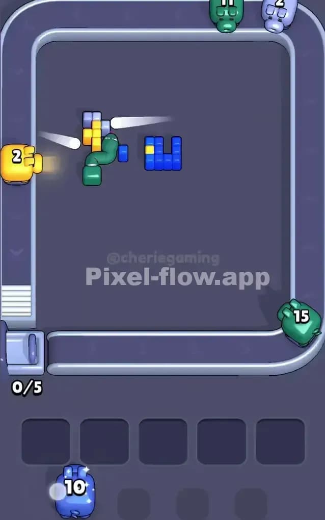 Pixel Flow Level 261 Solution 3