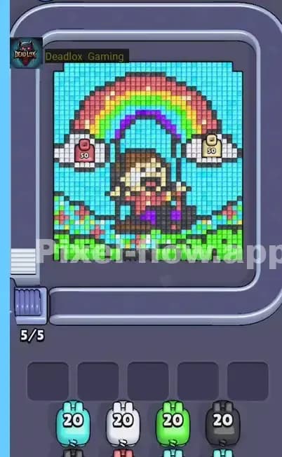 Pixel Flow Level 436 Screenshot