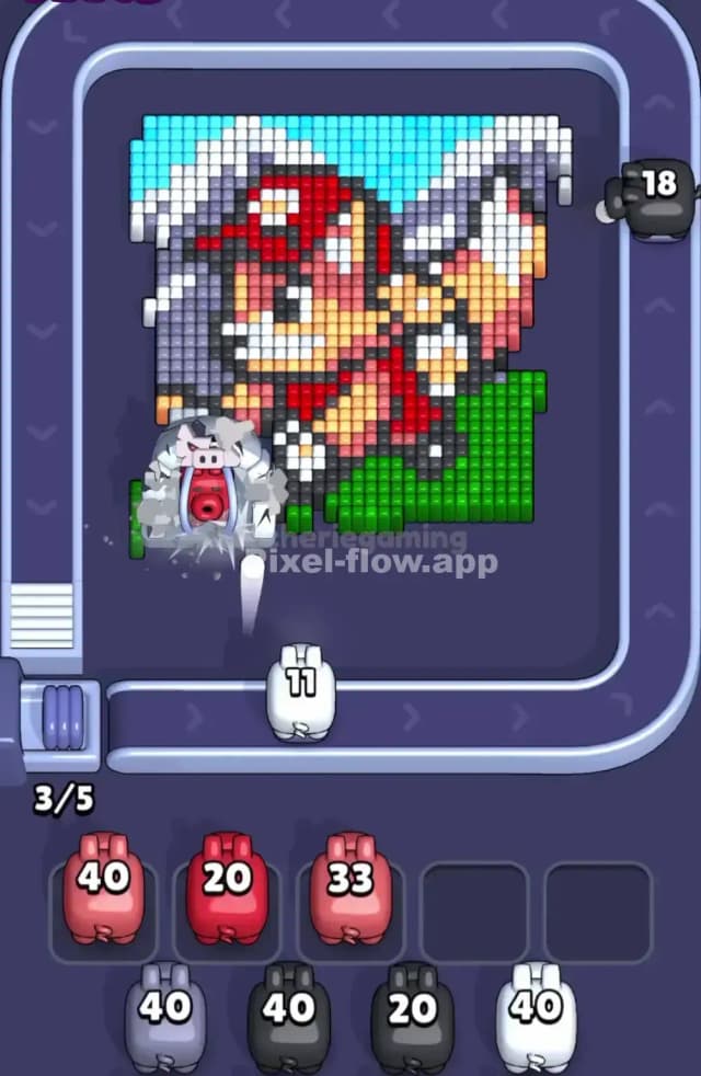 Pixel Flow Level 1781 Solution 1
