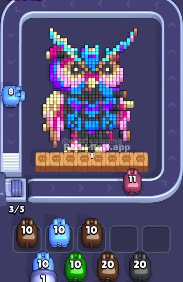 Pixel Flow Level 1762 Solution 1
