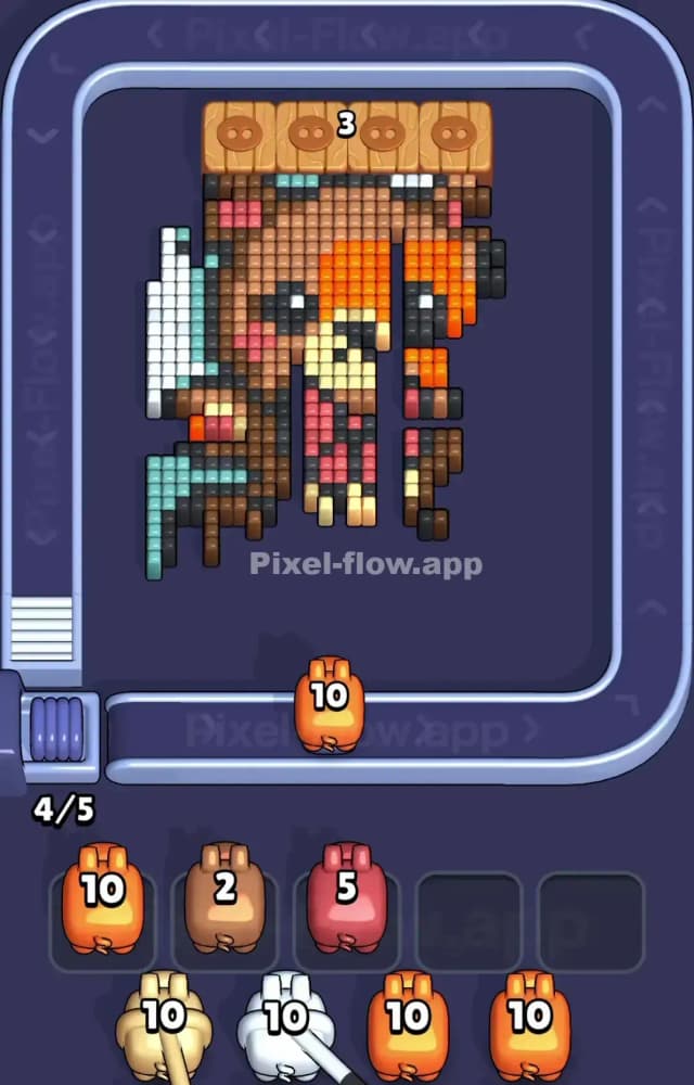 Pixel Flow Level 1160 Solution 2